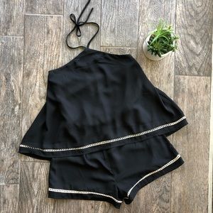 Halter top romper